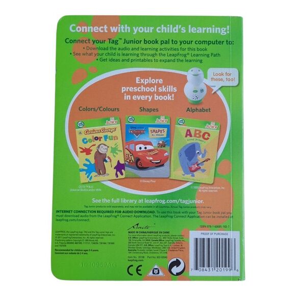 LeapFrog Tag Junior Short Vowels Book - Multicolor - Picture 3 of 3